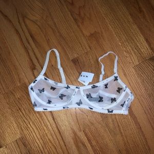 Pacsun LA Hearts Mesh Sleepwear and Intimates Butterfly Bralette Bra